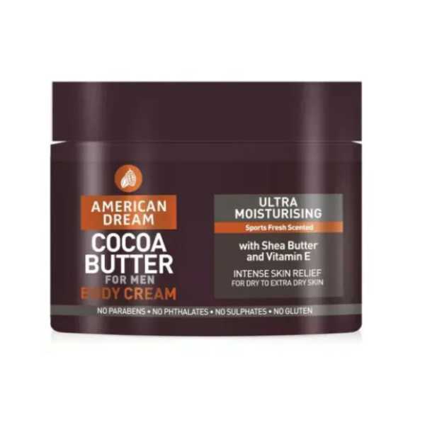 AMERICAN DREAM COCOA BUTTER FOR MEN BODY CREAM 500ML