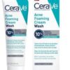 CERAVE ACNE FOAMING CREAM WASH 10% 150ML